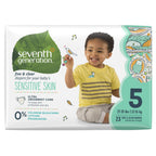 Buy now Seventh Generation Baby Diapers for Sensitive Skin, Animal Prints, Size 5, 23 Count at indiglob india