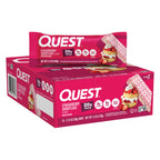 Buy now Quest Nutrition Chocolate Brownie Protein Bar, 20g Protein, 1g Sugar, 4g Net Carb, High Fiber, Gluten Free, 12 Count at indiglob india