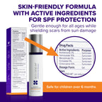 Biocorneum Silicone Scar Gel with SPF 30, Fast-Drying Scar Cream, 10g | Advanced Scar Treatment with Silishield®, Water Resistant Silicone Gel for Scars New & Old, Scar Cream for Surgical Scars