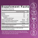 Force Factor Hair Growth Accelerator Soft Chews with Lustriva | Hair Growth Vitamins for Women & Men with Clinically Studied Lustriva & Biotin for Thicker, Fuller Hair, 60 Soft Chews