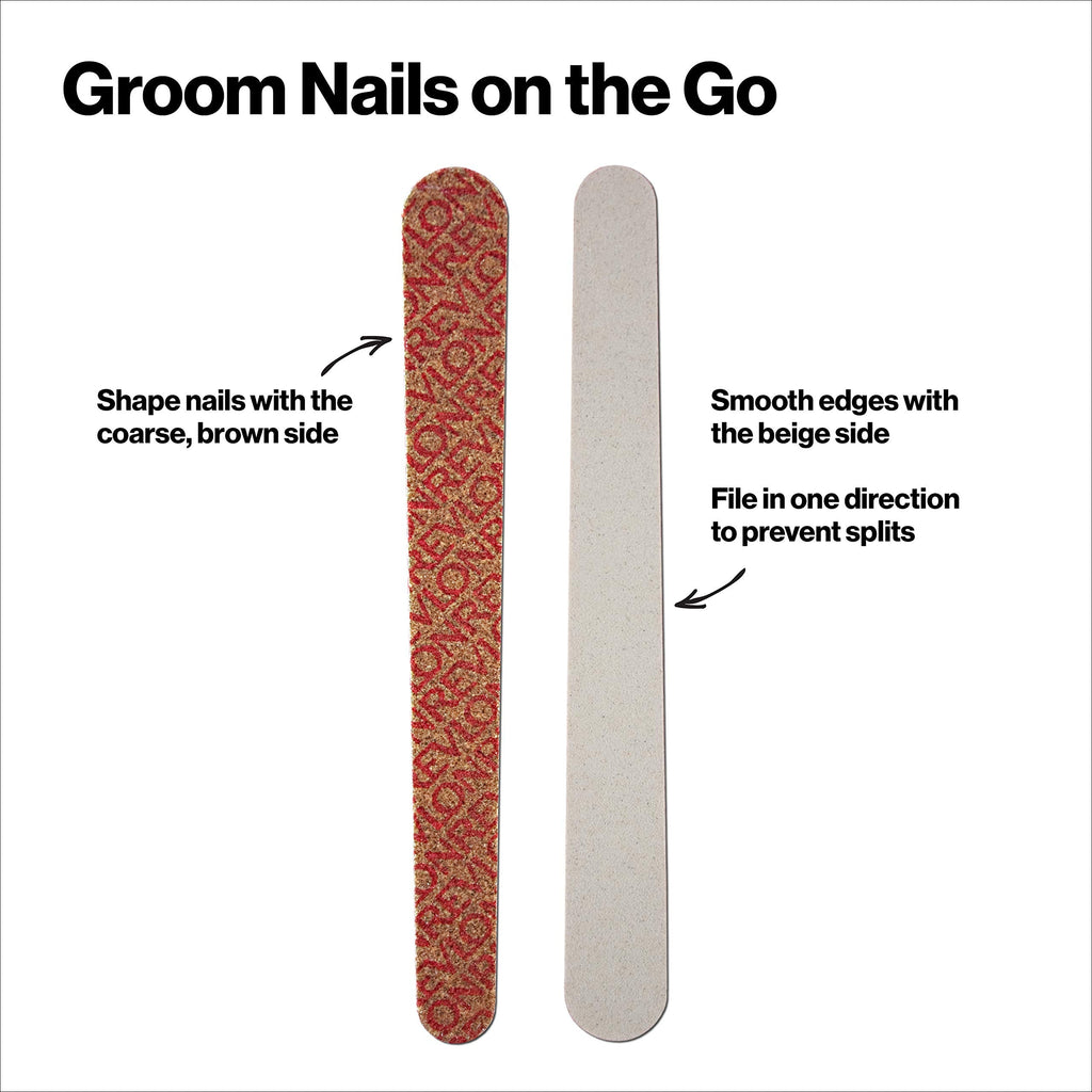 Buy now Revlon Compact Nail File, Dual Sided Manicure Tool, Smooths & Shapes, Easy to Use, Emery Boards, 24 Count at indiglob india