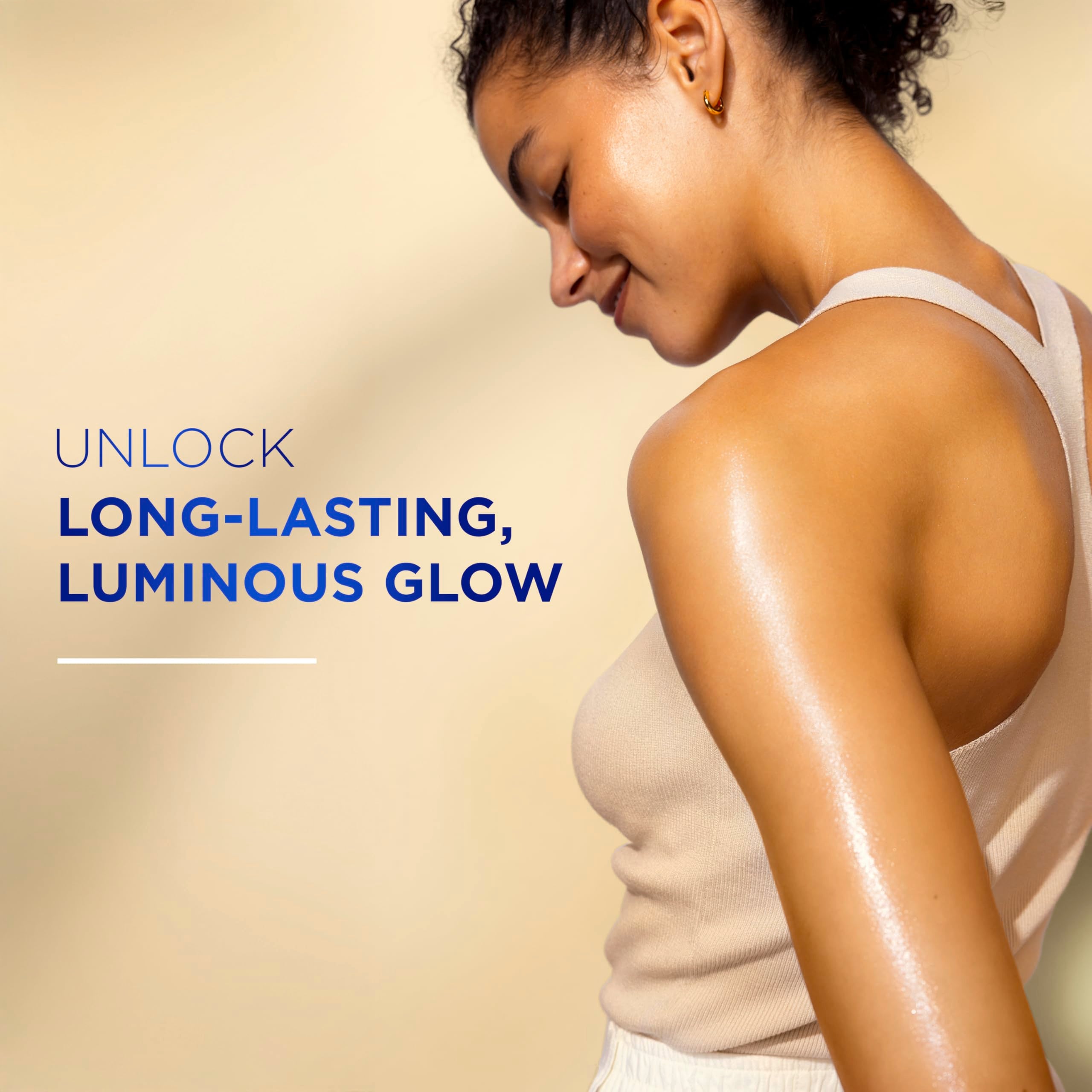 Vaseline Intensive Care Cocoa Radiant for Glowing Skin Body Gel Oil Made with Pure Cocoa Butter + Replenishing Oils 6.8 fl oz | Body moisturizer for dry skin, with 100% Pure Cocoa Butter & Replenishing Oils for a healthy glow, Intensive Care