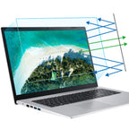 Buy now F FORITO 2-Pack 15.6 Inch Anti Blue Light Laptop Screen Protector, Eye Protection Anti Glare Matte Computer Screen Cover for 15.6" Laptop with 16:9 Aspect Ratio, Reduce Eye Strain and Touch Sensitive at indiglob india