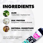 The Doux MOUSSE DEF Texture Foam, Multi-Use Styling Mousse, 7 oz | Styles, Conditions, Defines & Volumizes with Brilliant Shine, For All Curl Types & Textures, Non-Flaking Formula