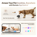 Enabot EBO ROLA Mini Pet Camera Robot: 2K FamilyBot Mobile Home Companion