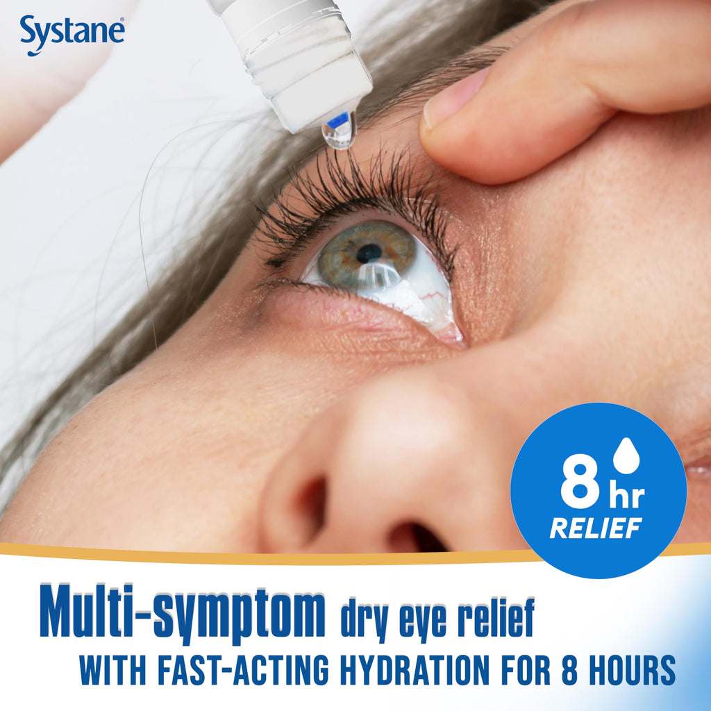 Systane Complete Preservative Free Lubricating Dry Eye Drops, 0.34 Fl Oz
