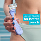 Gillette Venus Intimate Grooming Razors for Women, 6 Razor Blade Refills, Bikini Razors for Women