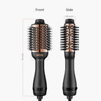 TYMO Hair Dryer Brush Blow Dryer Brush in One, 4 in 1 Ionic Hairdryer and Styler Volumizer with Oval Titanium Barrel, Hot Air Straightener for Smooth Frizz-Free Blowout, Gold, 2.85 Inch