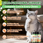 Carmelie Flea and Tick Prevention for Cats Chewables, 500 Crunchy & Creamy