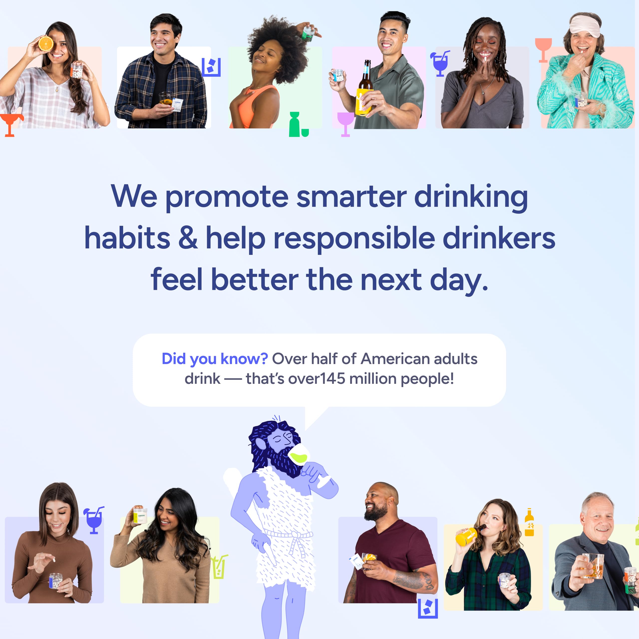 Cheers Restore | Supplement with DHM, L-Cysteine, Milk Thistle | 12 Doses | After Alcohol Aid, Feel Better After Drinking, Support Your Liver, DHM, L-Cysteine, Milk Thistle, Prickly Pear