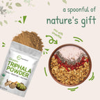 Organic Triphala Powder, 2 Pounds (Amla + Haritaki + Bibhitaki) | India Origin, Herbal Adaptogen Supplement, Supports Colon & Immune Health | Vegan, No GMOS