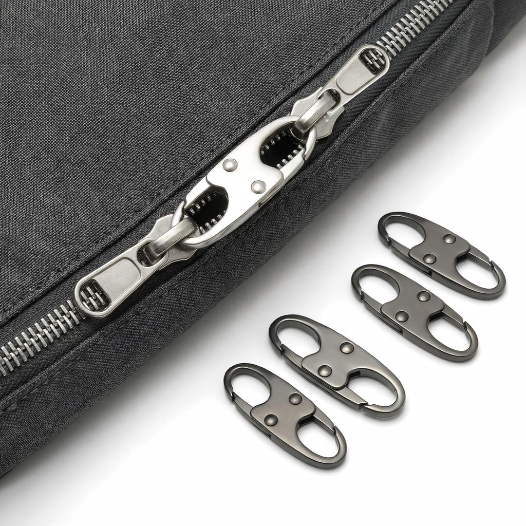 6Pcs Anti Theft Zipper Clips,Zipper Lock for Backpack Purse Luggage