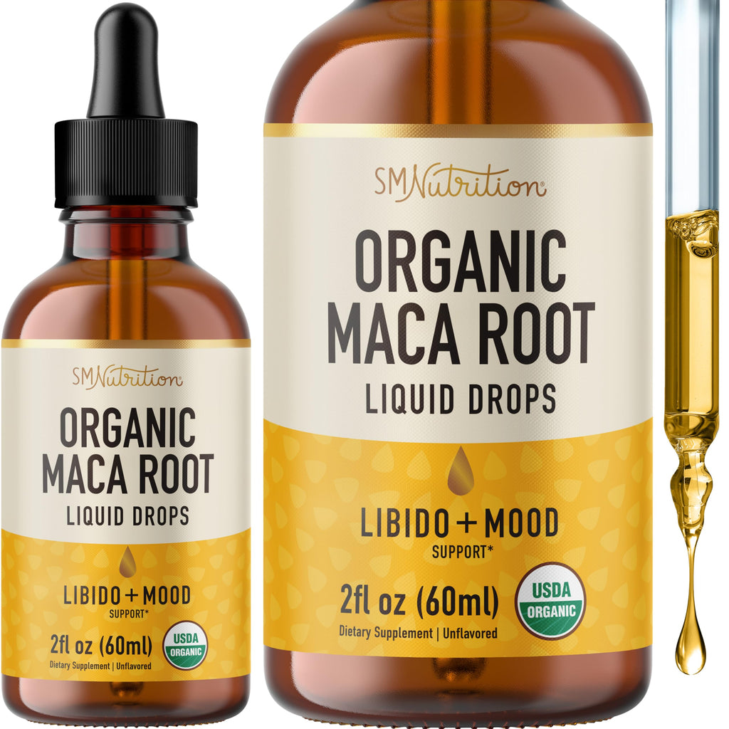 Organic Maca Root Capsules for Women, Peruvian Maca 2250MG Extra Strength | Red Black & Yellow Root Powder with Black Pepper for Absorption, Herbal Support for Energy & Hormone Balance, 120 Capsules