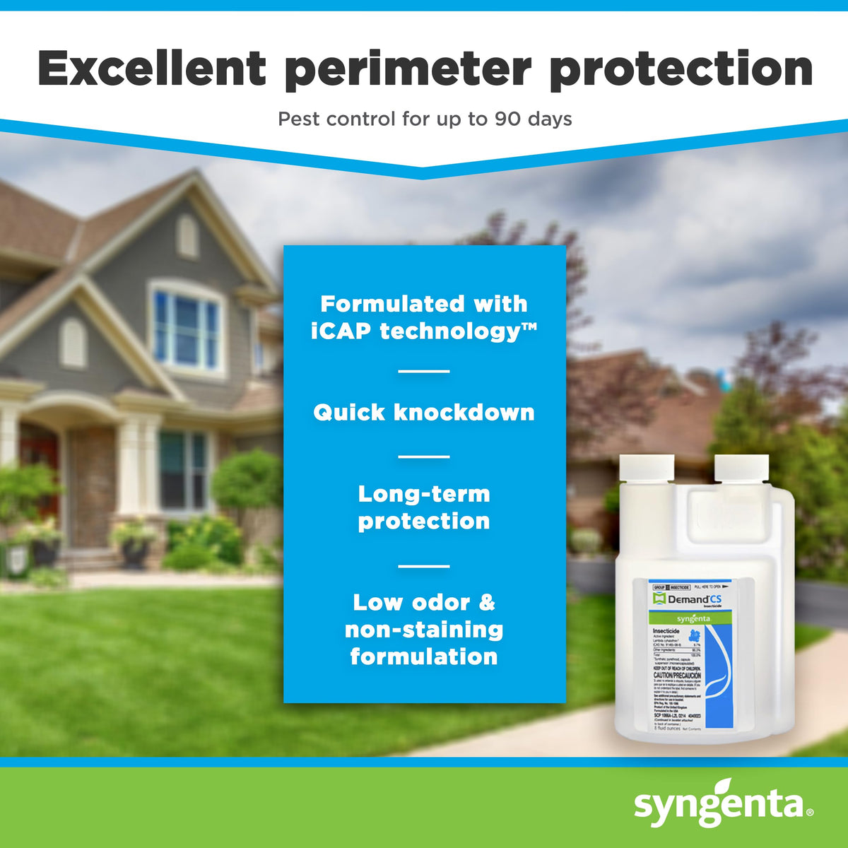 Syngenta 73654 Demand CS Insecticide, 8oz, Beige