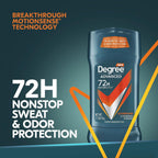 Buy now Degree Men Antiperspirant Deodorant Adventure Freshness and Odor Protection Deodorant for Men 2.7 Oz, (Pack of 4) Woodsy, Stick at indiglob india