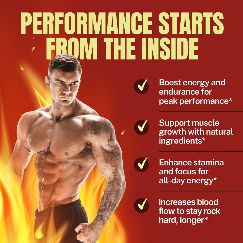 Testosterone Booster for Men Enlargement Gummies - Male Enhancing Formula
