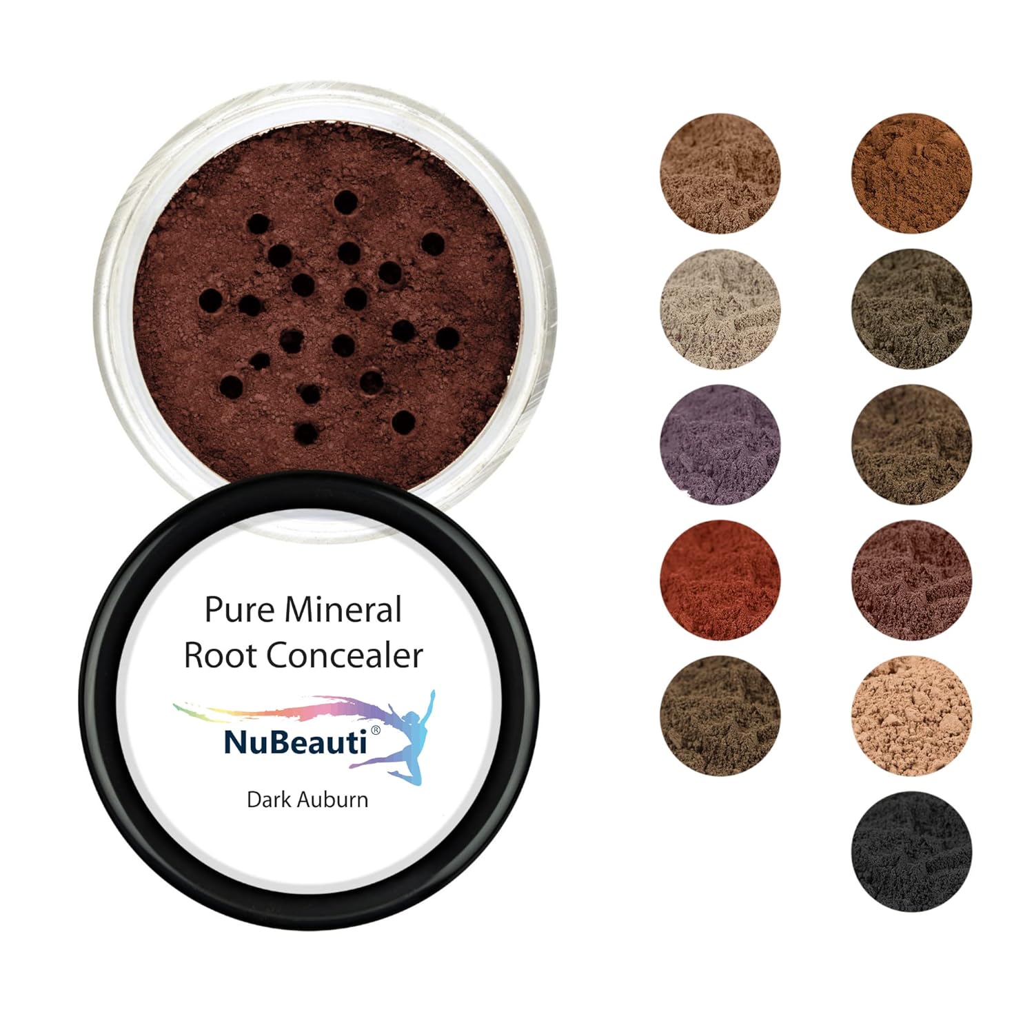 Buy now Hair Root Touch Up Powder - Darkest Brown - 11 True-to-Nature Root Concealer Shades - Longer-Lasting, Easy Hairline Shading with Clean Ingredients - With Brush Dark Auburn Without Brush at indiglob india