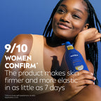 NIVEA Nourishing Hydration Skin Firming Body Lotion, 16.9 FL OZ | Q10 and Vitamin C Enriched Skin Firming Body Lotion for Dry Skin to Very Dry Skin, 72-Hour Body Moisturizer, Paraben Free