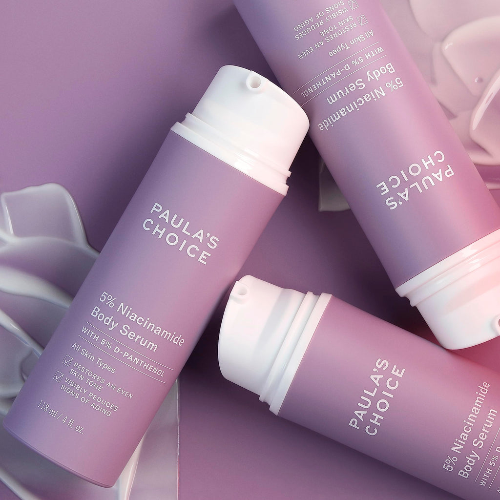 Buy now Paula's Choice 5% Niacinamide Body Treatment with Vitamin B3 & B5, Lotion for Discoloration, Redness, Wrinkles & Uneven Tone on Chest, Arms & Legs, Fragrance-free, 4 Fl Oz. at indiglob india