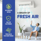 HVAC Drain Line Cleaner- Prevents Odors, Keeps HVAC Drain Pan Clean, Prevents Overflow, No residue | One Tablet Lasts up to 4 Weeks