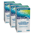Mag-Ox High Potency Magnesium Supplement, Tablets, 60 Count | Pharmaceutical Grade Magnesium Oxide, 482 mg Per Dose, Magox 400 Magnesium