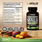 Ashwagandha 30:1,Tongkat Ali 100:1, Maca Root 20:1 & Fenugreek 10:1 Extract