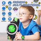 Buy now Kids Watches with Waterproof Alarm - Dinosaur Gifts for Boys Girls Age 3-10 at indiglob india