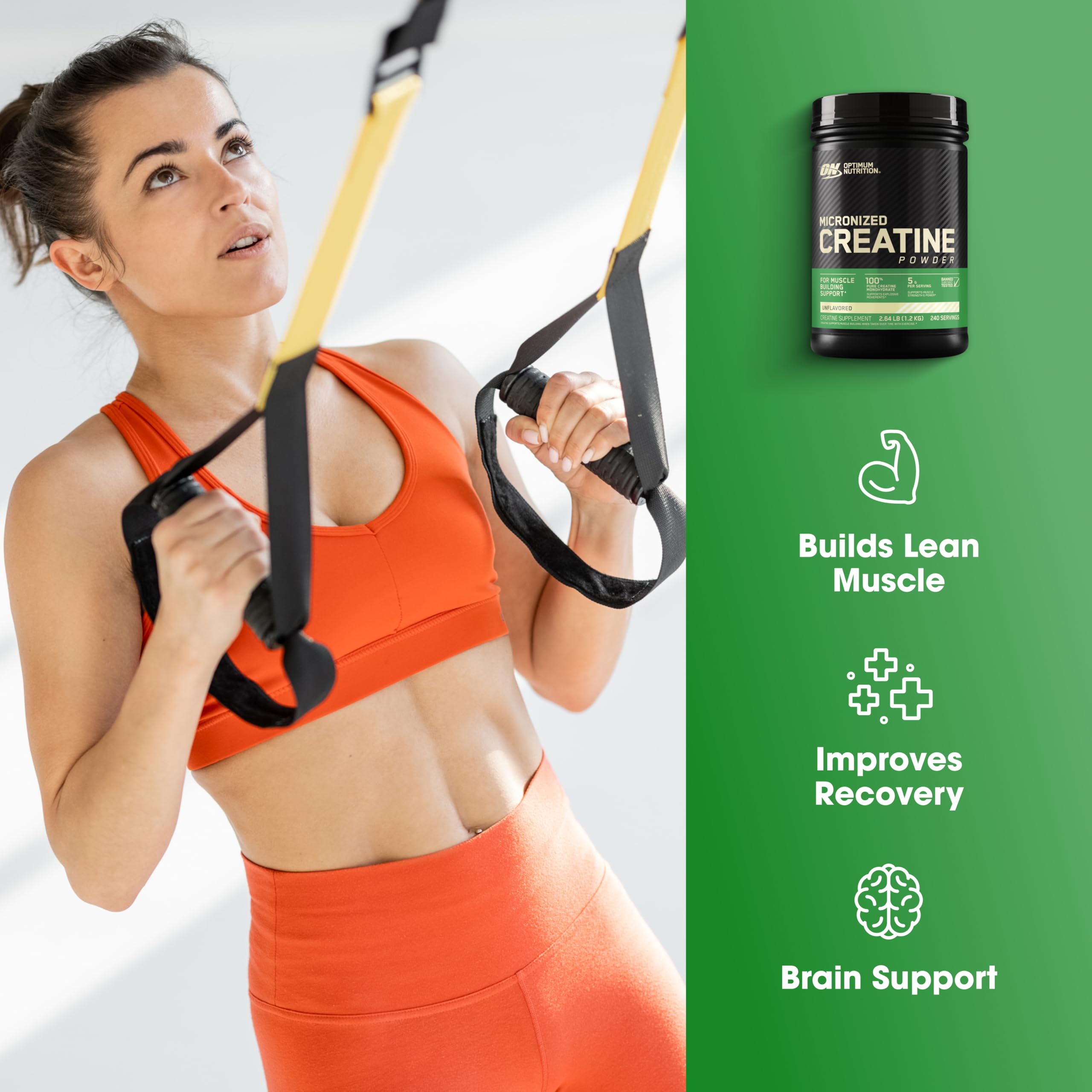 Buy now Optimum Nutrition Micronized Creatine Monohydrate Capsules, Keto Friendly, 2500mg, 300 Capsules (Packaging May Vary) at indiglob india