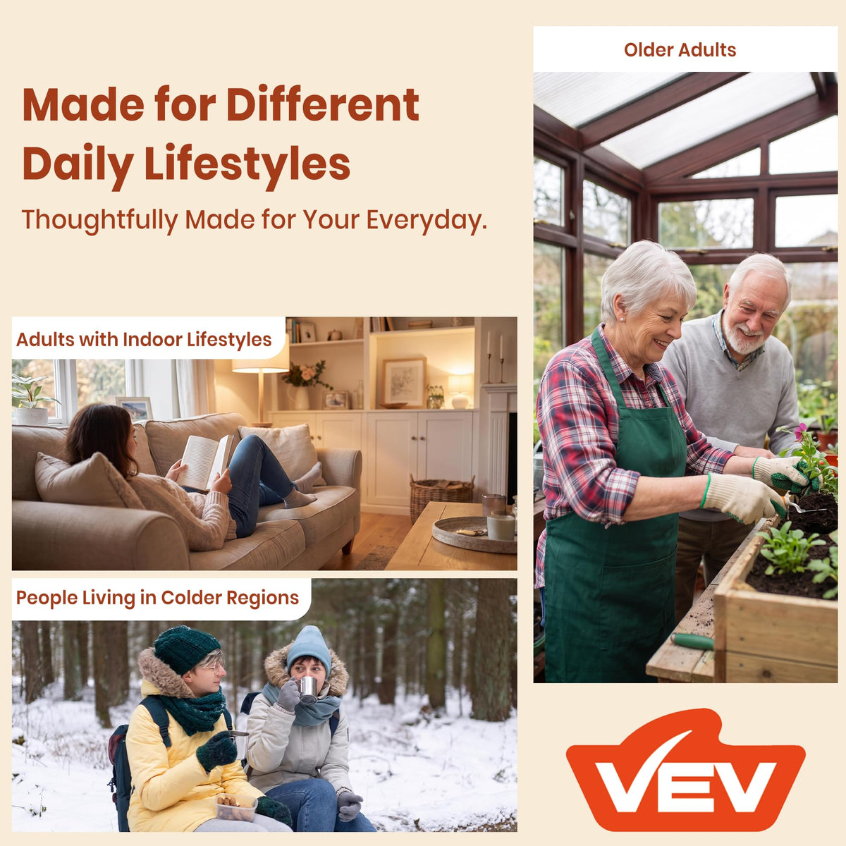 VEV Vitamin D3 K2 10,000 IU, 200 mcg K2, 300 Coconut Oil Softgels