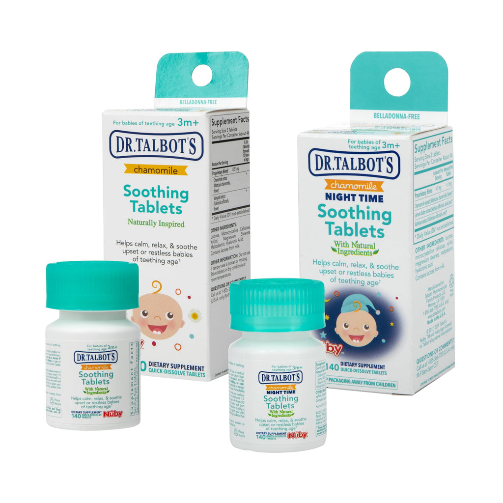 Dr. Talbot's Chamomile Soothing Tablets, Quick Dissolve, 140 Count | Quick Dissolve