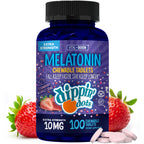 Dippin' Dots Extra Strength Melatonin Gummies 20mg, Sleep Aid (60 Ct) | 20mg melatonin gummies, a natural sleep aid for adults needing extra nighttime support; vegan, stronger nightly dose.