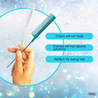 Buy now Allegro XL Pintail Rat Tail & Parting Combs - Metal Tail Foiling & Pin Combs (2 Pc. AQUA & WHITE) at indiglob india