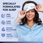 Magnesium Glycinate w/Glycine & Taurine - Magnesium for Sleep - 120 Caps | Sleep & Relaxation Complex - Extra Strength Magnesium Supplement 1500 mg for Women & Men - Chelated & High Absorption - Vegan