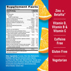 Emergen-C Immune+ Triple Action Immune Support Powder, Super Orange, 30 ct | With BetaVia (R), 1000mg Vitamin C, B Vitamins, Vitamin D and Antioxidants, Super Orange, Back to School Essentials