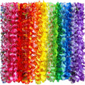 Buy now 36 Counts Hawaiian Leis Necklace Tropical Luau Hawaii Silk Flower Lei Theme Party Favors Wreaths Headbands Holiday Wedding Beach Birthday Decorations (3 Dozens) 36 at indiglob india