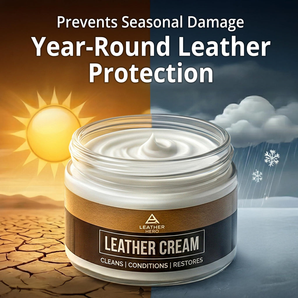 Leather Hero 2-in-1 Purse Cleaner & Conditioner – Leather Cream for Handbags, Designer Bags, Faux & Saffiano Leather – Non-Greasy, Won’t Darken, Safe for Purses, Jackets & More