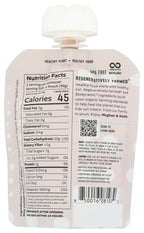 White Leaf Provisions, Baby Food Peach Oat Organic, 3.17 Ounce