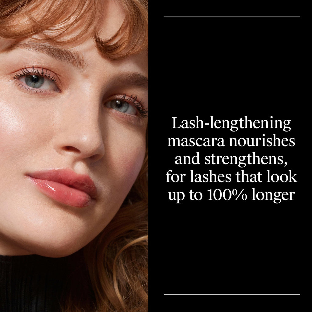 Neutrogena Healthy Lengths Mascara Black 02, 0.21 oz | Strengthens, Lengthens, Helps Lashes Grow, Vitamin E, Olive Oil Formula, No Clumping or Flaking