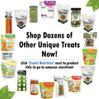 Exotic Nutrition Pasture Plus+ Dandelion Delicacy - Healthy Natural High-Fiber Dried Flower Treat - Guinea Pigs, Rabbits, Chinchillas, Prairie Dogs, Degus, Hamsters, Gerbils & Other Small Pets