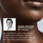 RoC Derm Correxion Retinol Serum for Face Anti Aging Firming Serum Stick | 1oz, Antioxidants visibly tighten and firm wrinkles and laugh lines on face & neck, Fragrance-Free (with Lip Packette)