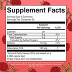 MaryRuth Organics CoQ10 Gummies | Coenzyme Q10 | Gummy Supplements for Heart Health & Cellular Health | Antioxidant | CoQ10 120 mg | Vegan | Non-GMO | Gluten Free | 60 Count | 1 Month Supply