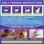Flea and Tick Prevention for Cats, Cat Flea and Tick Treatment, 500 Chews