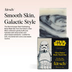 Buy now Kitsch Shea Butter Exfoliating Body Wash x Star Wars Stormtrooper Design â€“ Moisturizing Bar Soap & Gentle Soap Bar â€“ Hydrates, Softens & Soothes Skin â€“ Paraben, Silicone & Sulfate-Free - 4 oz at indiglob india