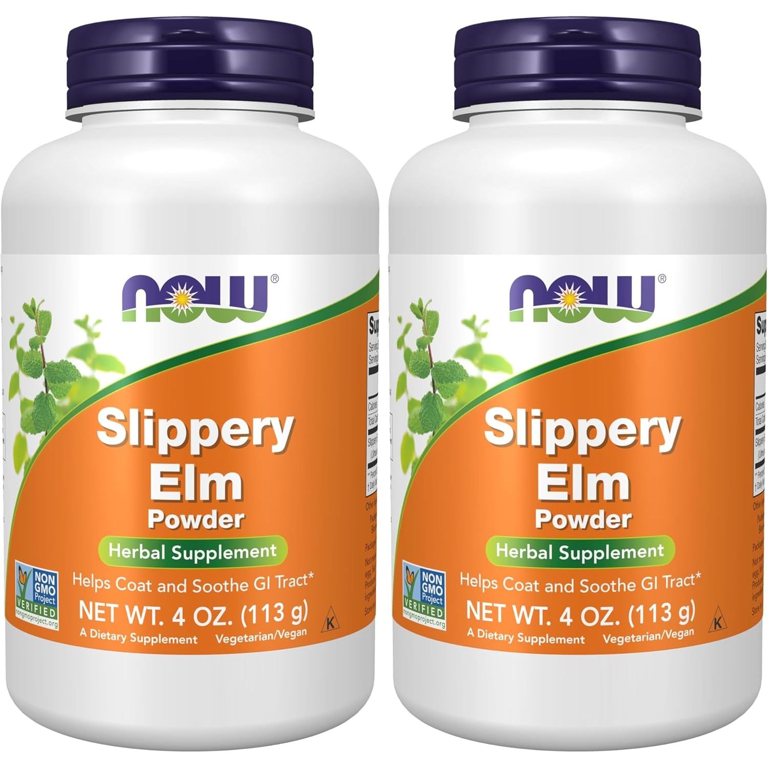 Buy now NOW Foods Supplements, Slippery Elm Powder (Ulmus rubra), Non-GMO Project Verified, Herbal Supplement, 4-Ounce 4 Ounce (Pack of 2) at indiglob india