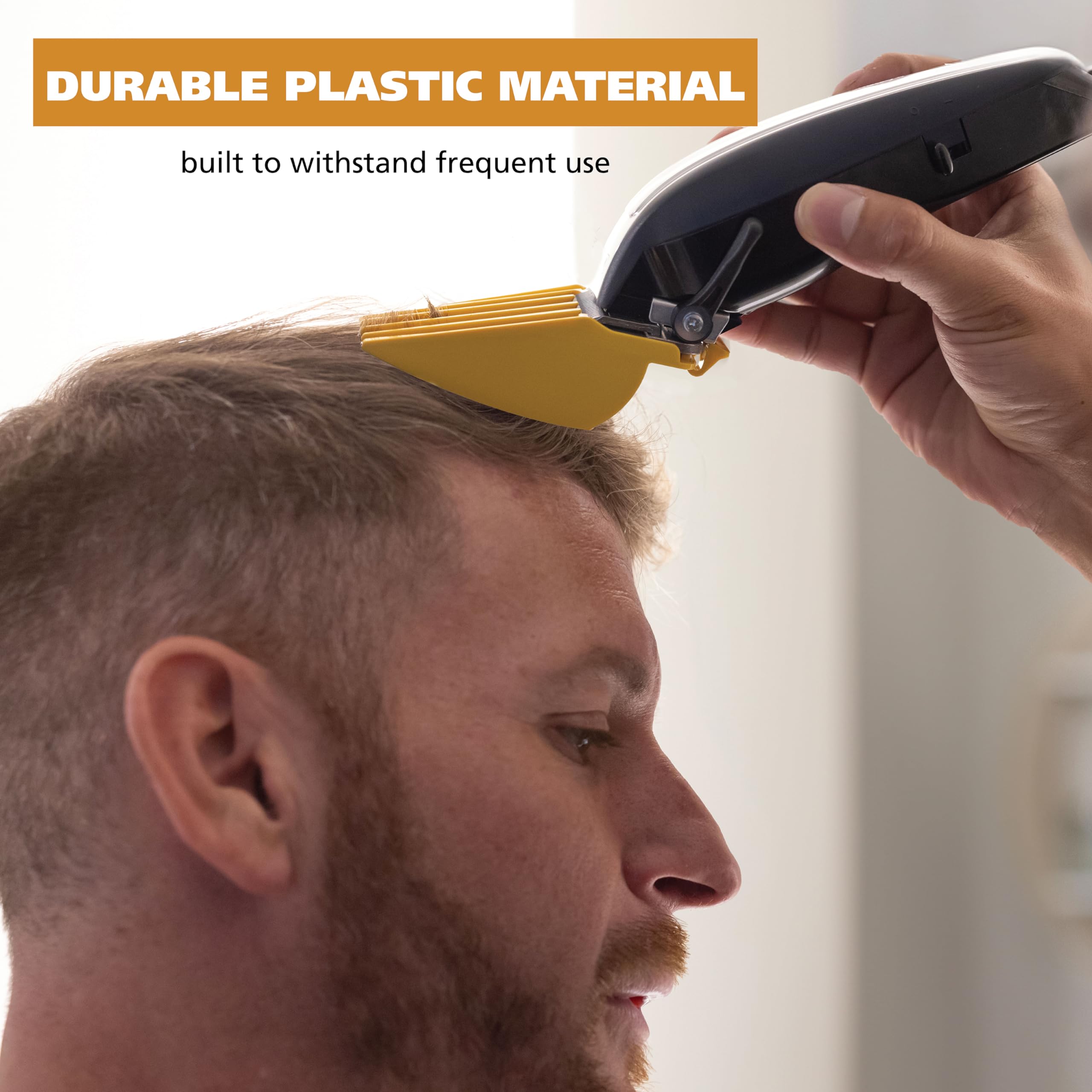 Buy now Wahl Hair Clipper Genuine Secure Fit Attachment Guard Set for Long Hair Styles and Fades, 2 Full Size Hair Clipper Guide Combs for Increased Cutting Performance - Model 3025025 at indiglob india
