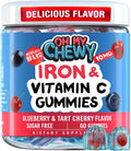Center-Filled Iron Gummies for Kids with 5-MTHF - Sugar-Free and Vitamin C