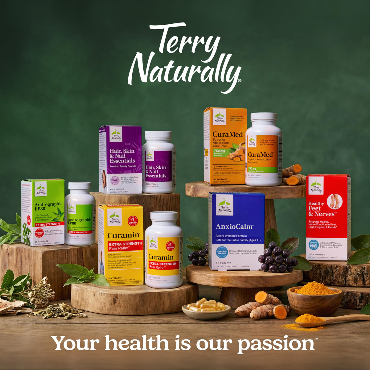 Terry Naturally Cortisol Rescue - Stress & Cortisol Balance - 60 Count