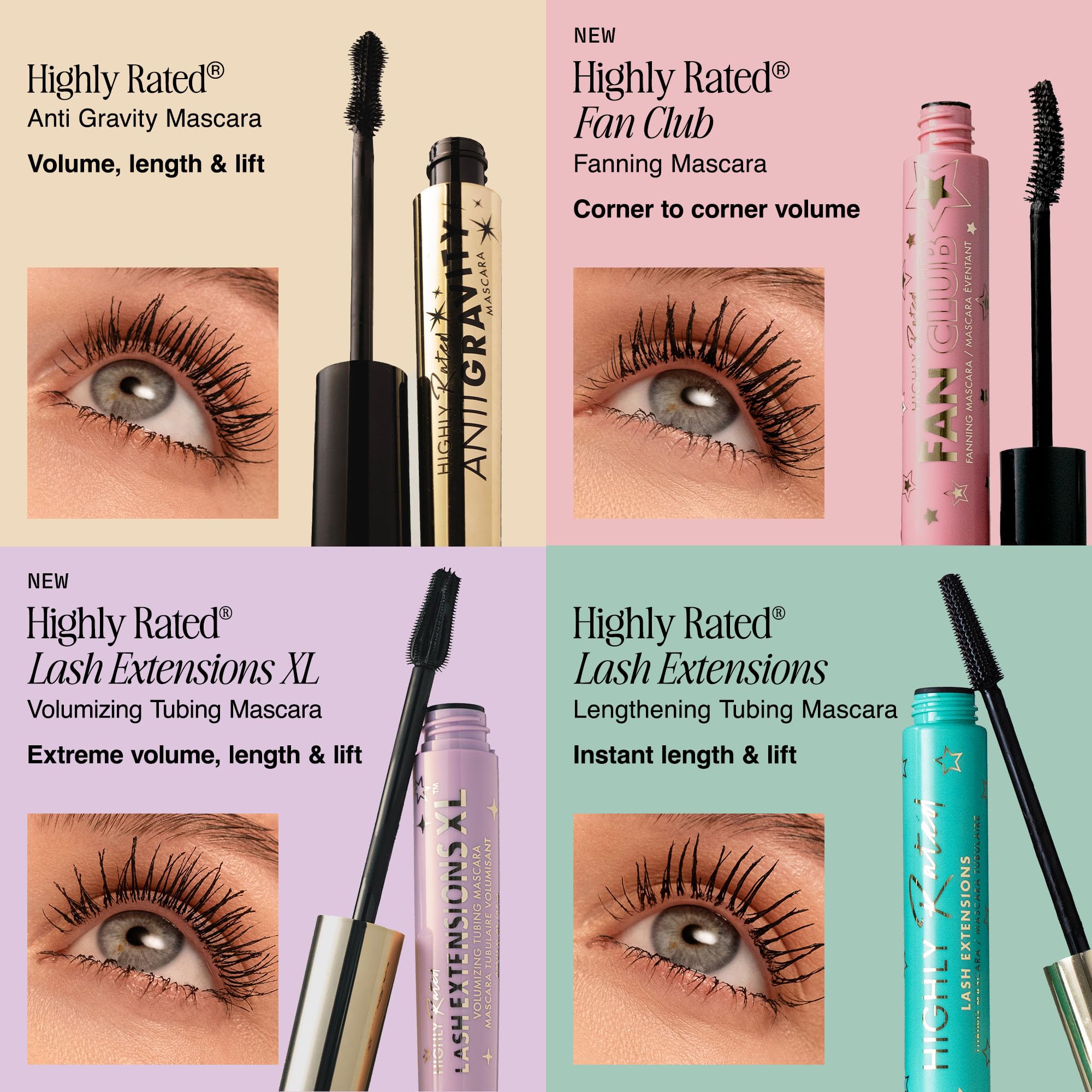 Milani Highly Rated Tubing Mascara for Length, No Smudge Mascara - Black | Nourishing Tubing Mascara. Instant Length & Lift. Up To 16Hr Wear. Removes Easily With Warm Water. Non-Flaking. Non-Clumping