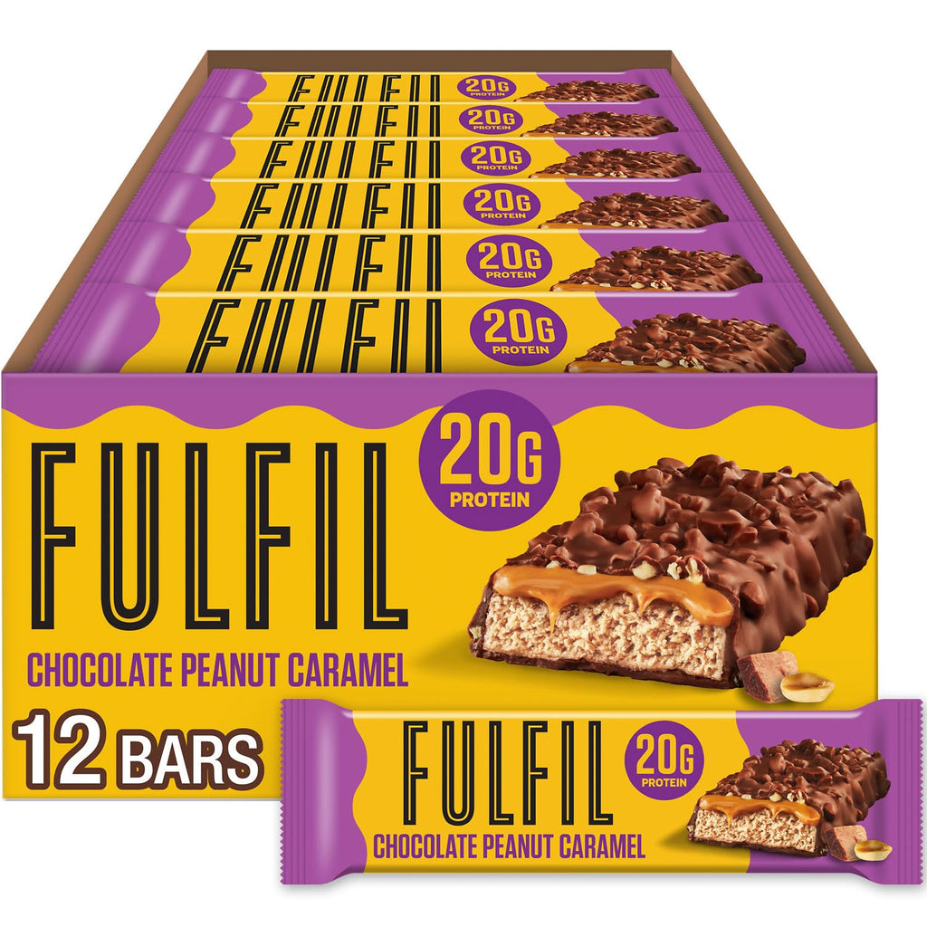 FULFIL Chocolate Peanut Caramel, 20g Protein (12ct)