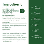 SmartMouth Clinical 2-Bottle Activated Mouthwash System, 16 fl oz Each